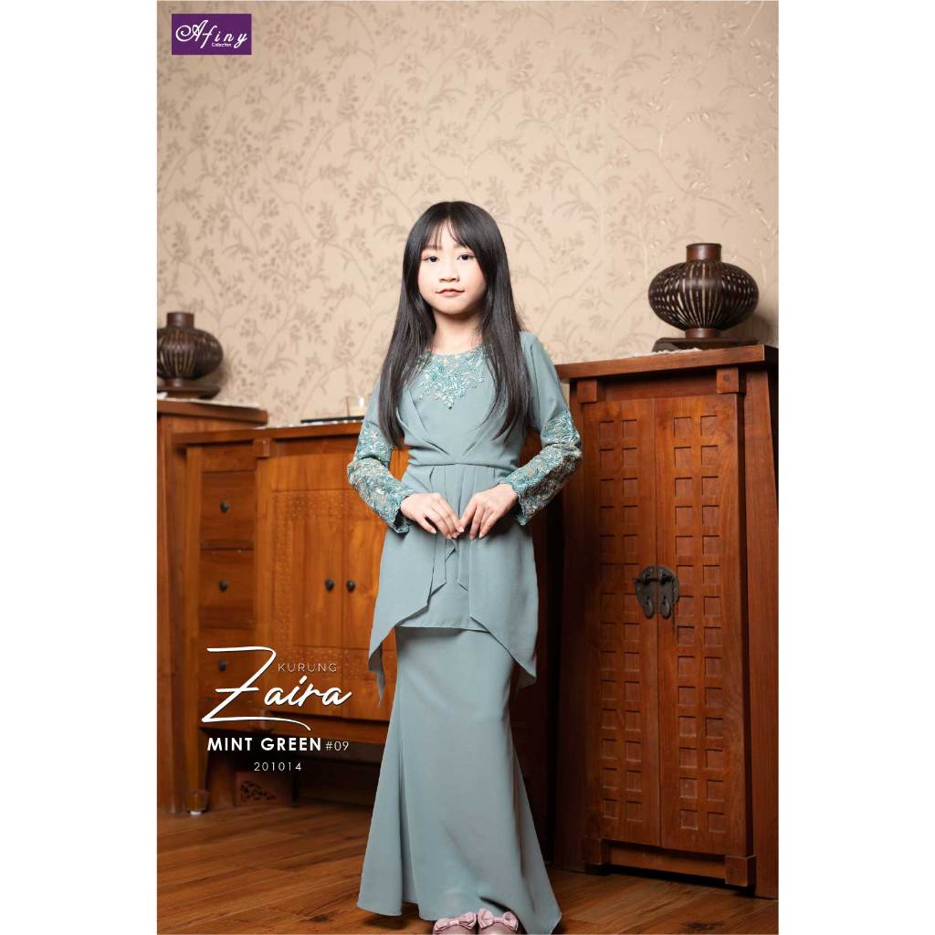 Kurung ZAIRA KIDS 10Y&12Y