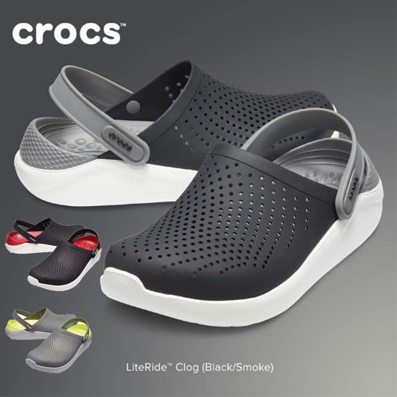 Crocs literide clog ของแท้ 100% รูแฟชั่น สําหรับผู้หญิง