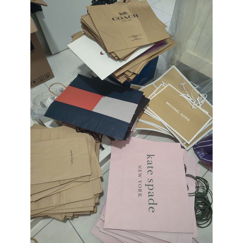 Coach MK Longcham KS Paper bag Box Giftbag Accessories Bag Bag (ใหม่