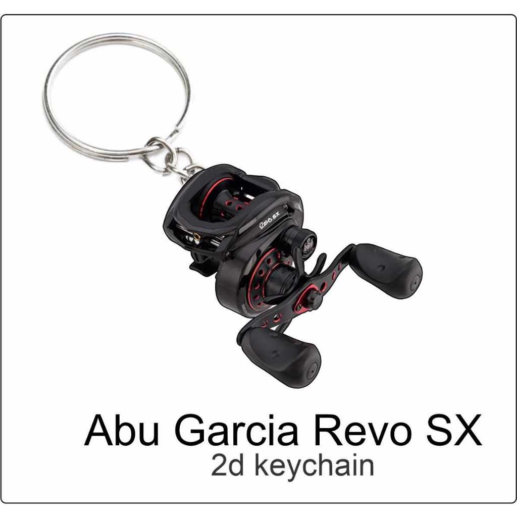 Abu Garcia Revo SX mesin pancing รอกตกปลา 2d พวงกุญแจ