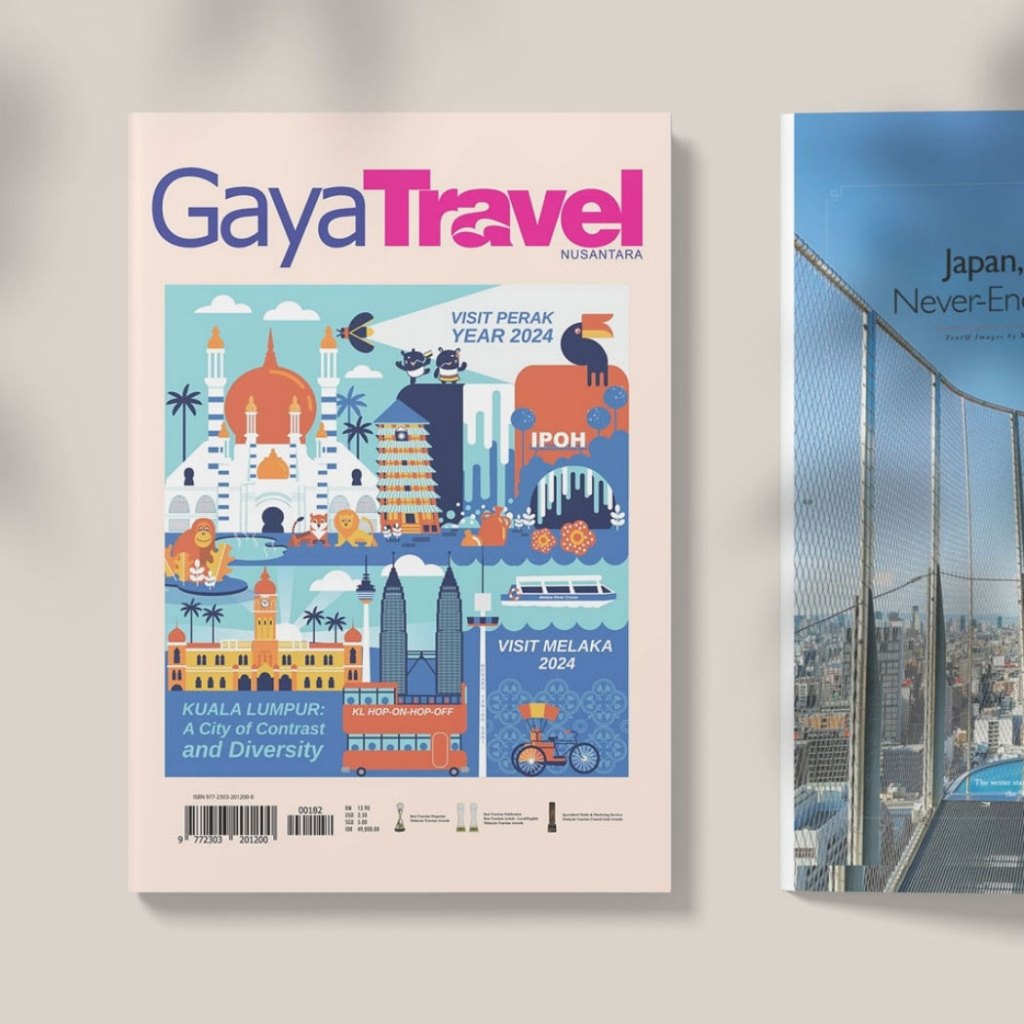 นิตยสาร Gaya Travel ฉบับที่ 18.2 – ให้สงบและเที่ยวต่อปี 2024 (July-December 2023)