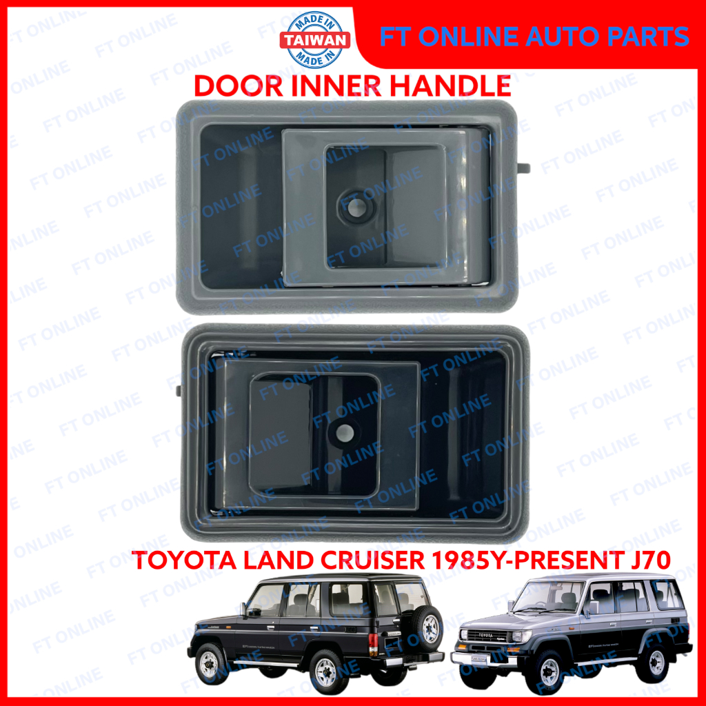 TOYOTA LAND CRUISER 1985-PRESENT J70 HZJ75 LJ70 LJ78 LJ79 RJ77 ประตูมือจับภายใน 1986 1987 1988 LANDC