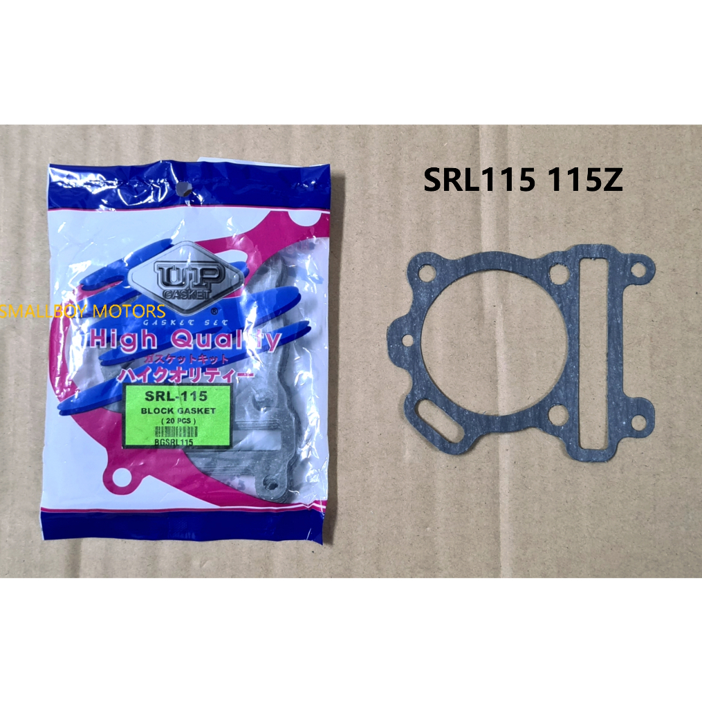 YAMAHA SRL115 115Z 115ZR Fi LAGENDA BLOCK HEAD GASKET STANDARD SET SRL115Z Fi SRL 115 Fi 115Z 115ZR 