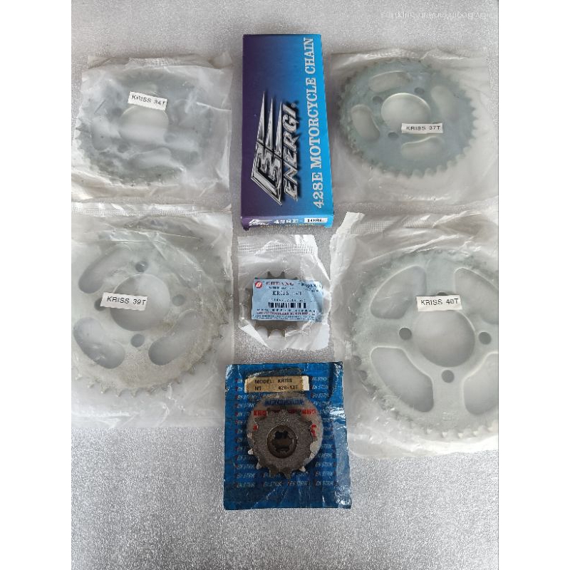 ชุดเฟืองคอมโบ Modenas Kris Kris1 Kris2 Kris100 Kris110