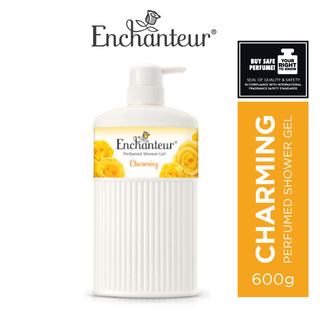 ENCHANTEUR Charming Perfumed Shower Gel | Perfume-infused | Gel-based | Ylang Ylang & Rose Scent
