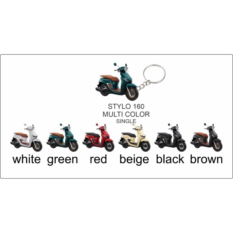 Stylo160 พวงกุญแจ stylo 160 2d