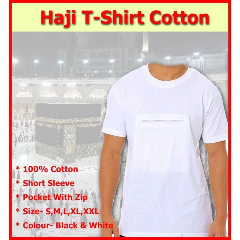 HAJI เสื้อยืด HAJI JEEP PUTHI และสีดํา