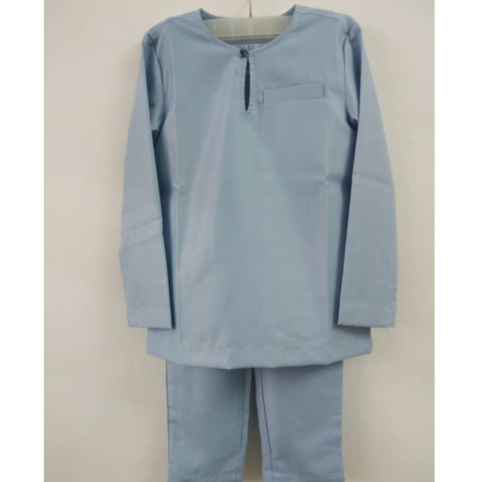 AL-KHALID/BAJU MELAYU BUDAK RAYA/BAJU MELAYU KIDS COTTON/BAJU RAYA2024 /BAJU LELAKI KIDS RAYA/ baju&