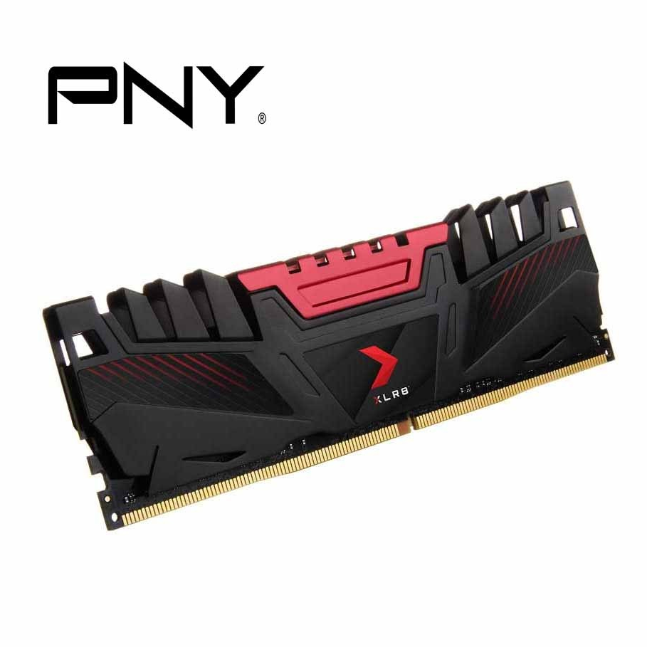 PNY XLR8 DDR4 3200MHZ ฮีทซิงค์สําหรับเล่นเกมเดสก์ท็อป PC Ram