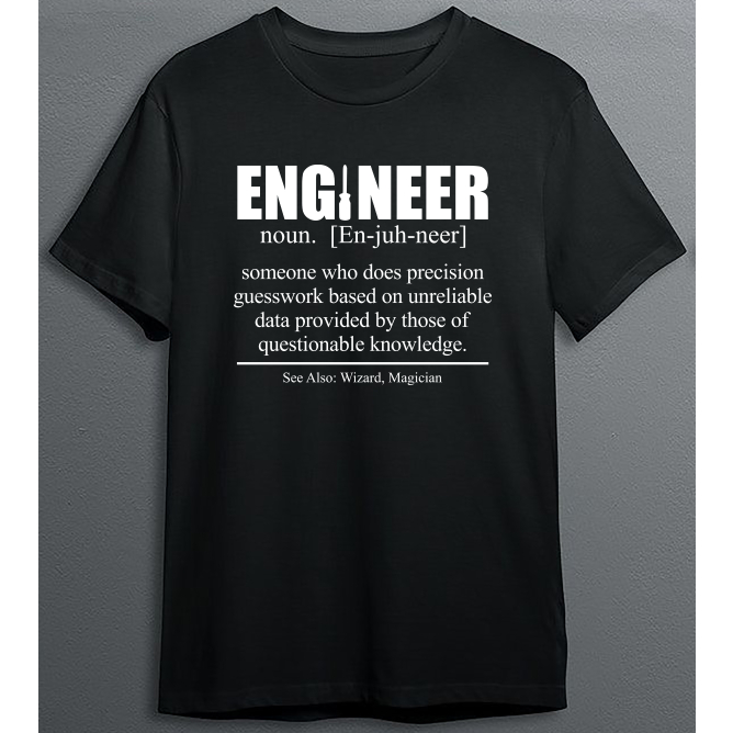 Engineer เสื้อยืดตลก