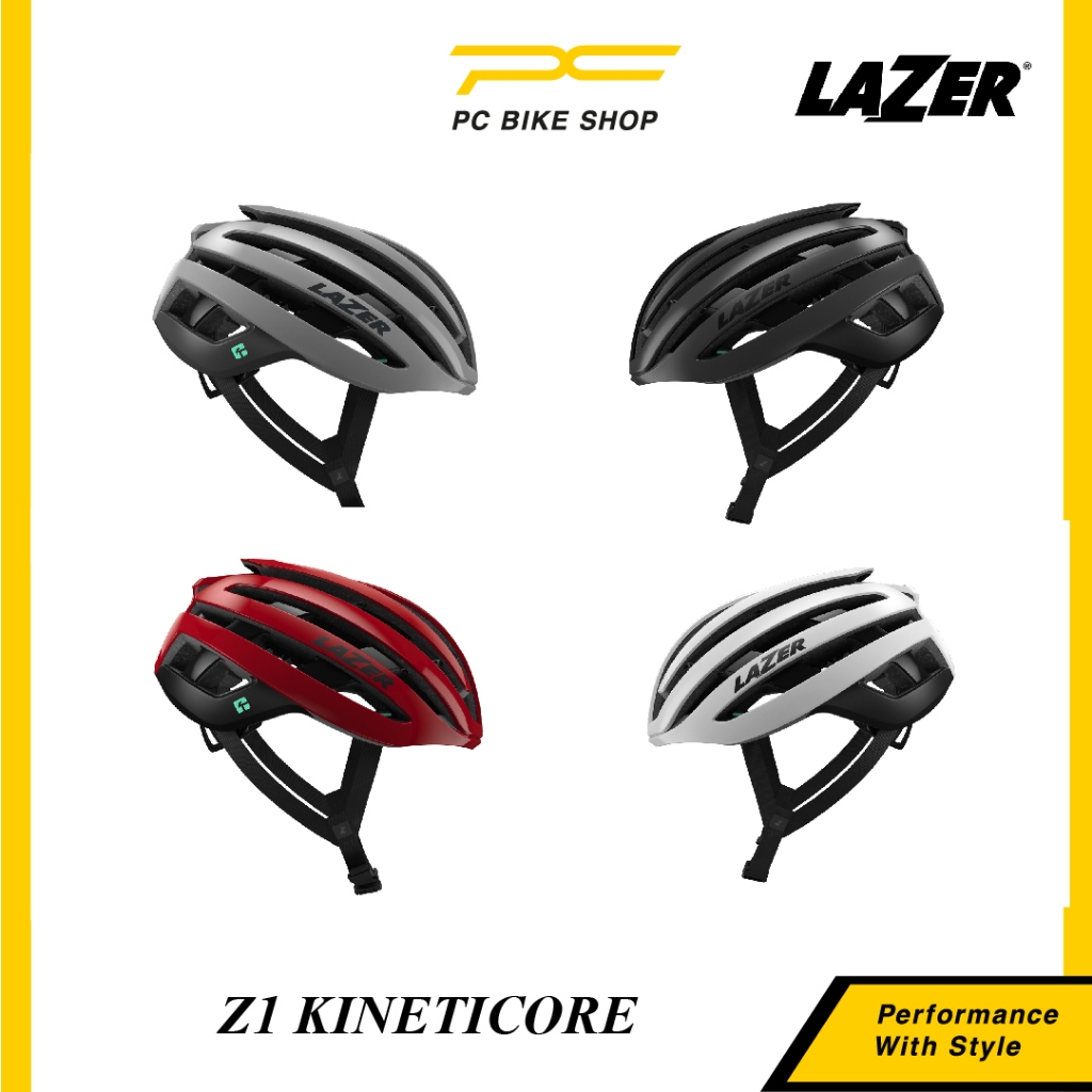 LAZER Z1 KineticCore หมวกกันน็อคขี่จักรยาน RB จักรยานเสือหมอบ MTB จักรยาน Basikal Topi