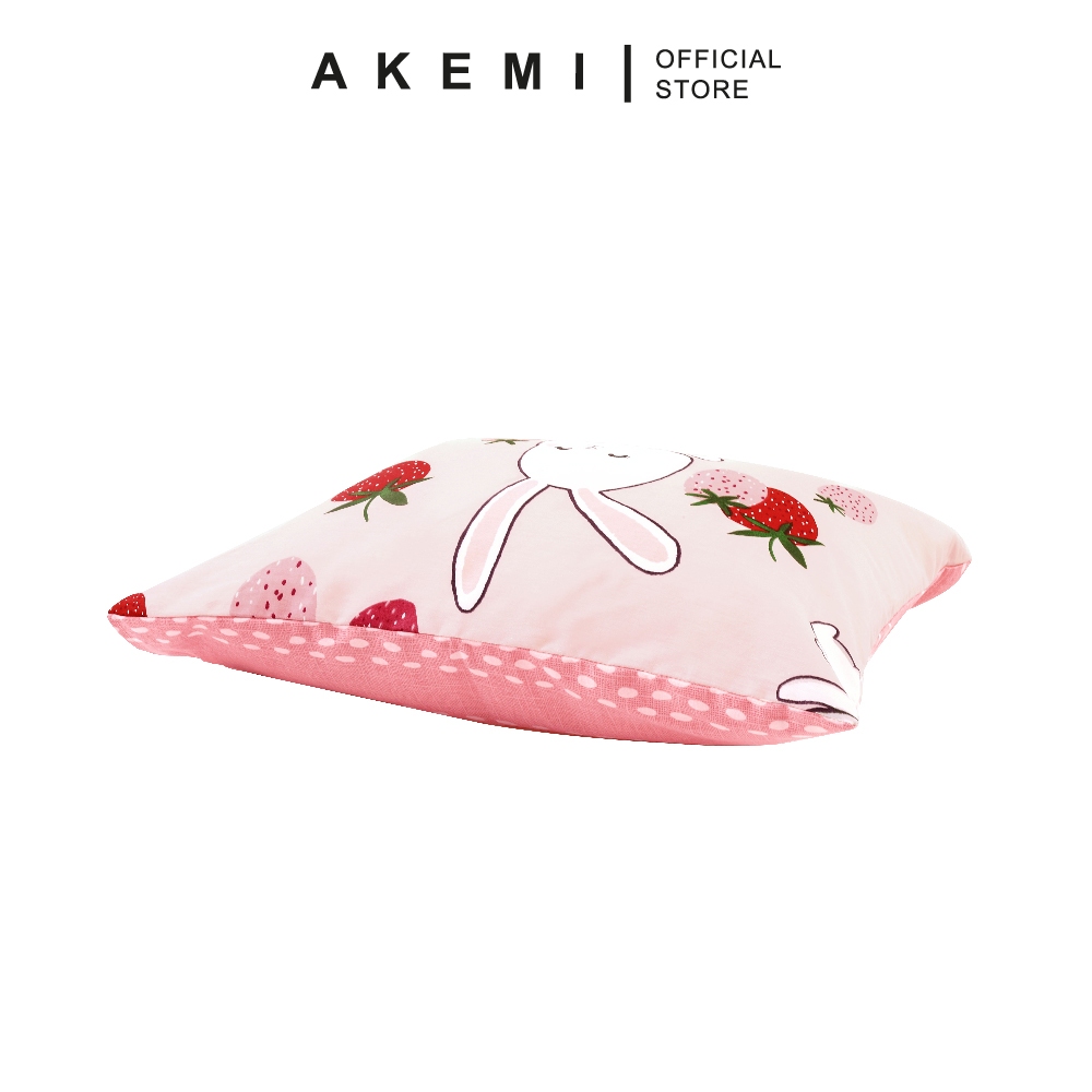 Akemi ปลอกหมอน ผ้าฝ้าย เลือกลายแก้มได้ สําหรับเด็ก 730TC (2 ชิ้น)