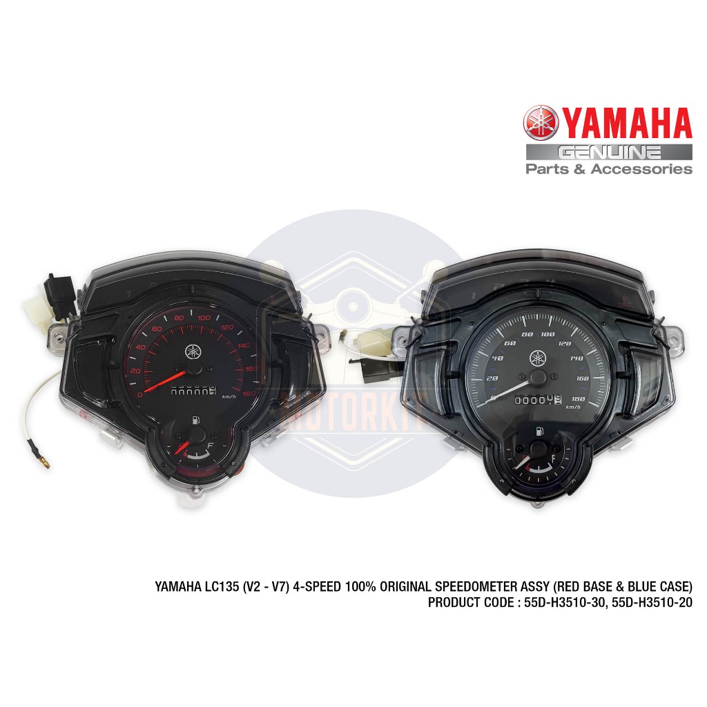 YAMAHA LC135 135LC LC V2 V3 V4 V5 V6 V7 4SPEED 4S HLY METER SPEEDOMETER ASSY 55D-H3510-20 55D-H3510-