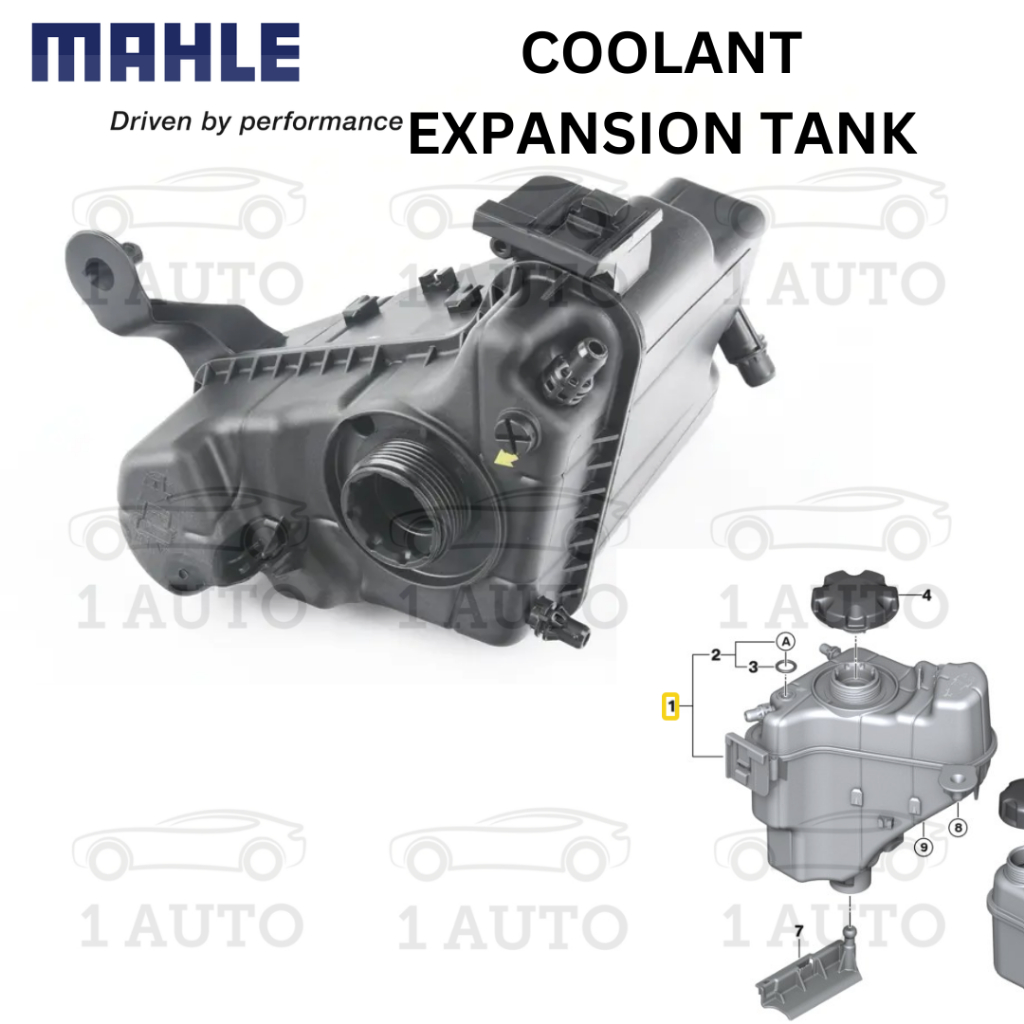 MAHLE COOLANT EXPANSION TANK BMW F30 LCI F32 F43 LCI 2.0 B48 ENGINE