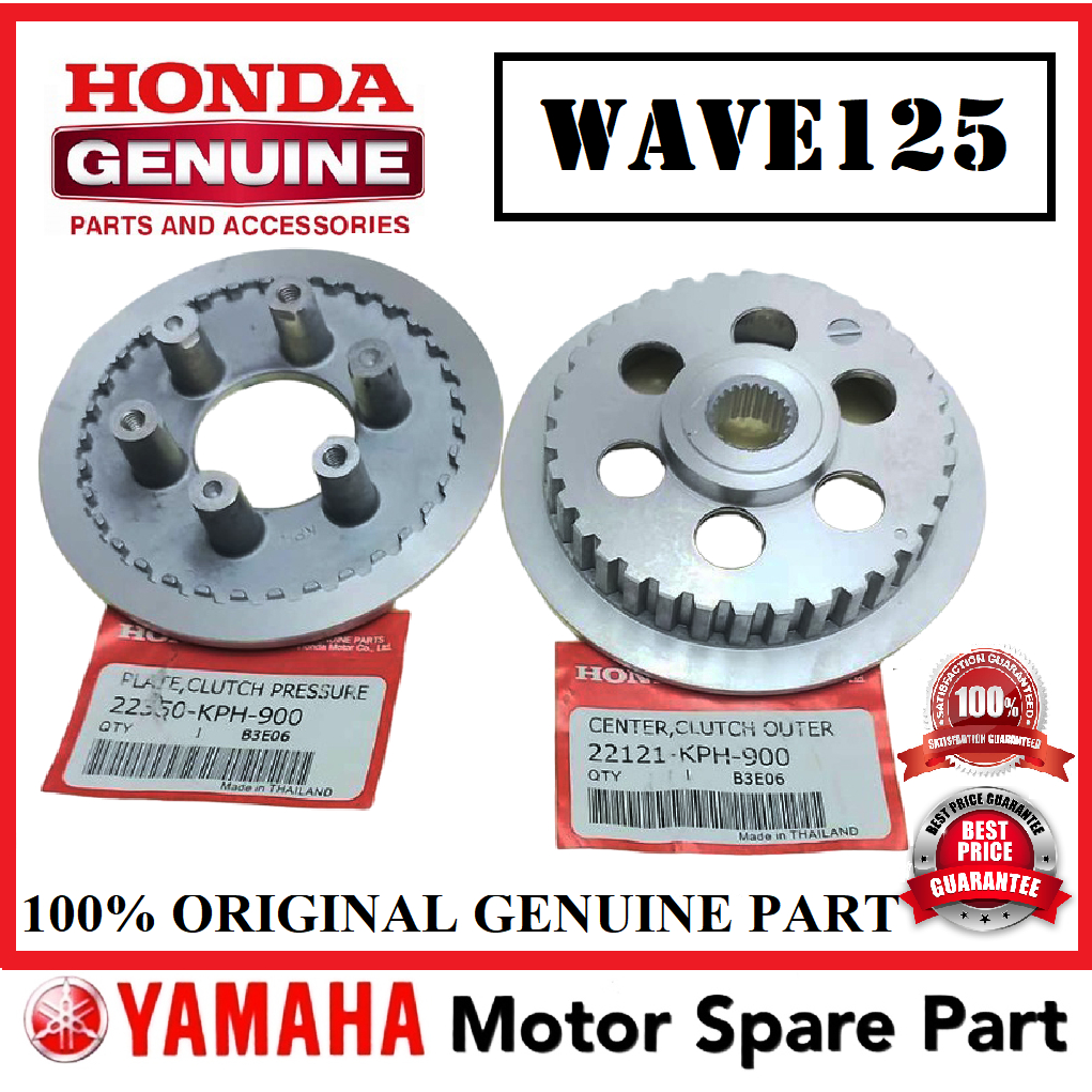 HONDA WAVE125 CLUTCH BOSS & PRESSURE PLATE 0 22350-KPH-900 22121-KPH-900 MANGKUK WAVE125R WAVE125S/1
