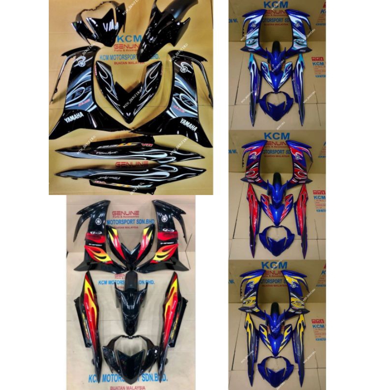 สติ๊กเกอร์ 135LC FI V8 / STRIPE LC 135 V8 API / FIRE