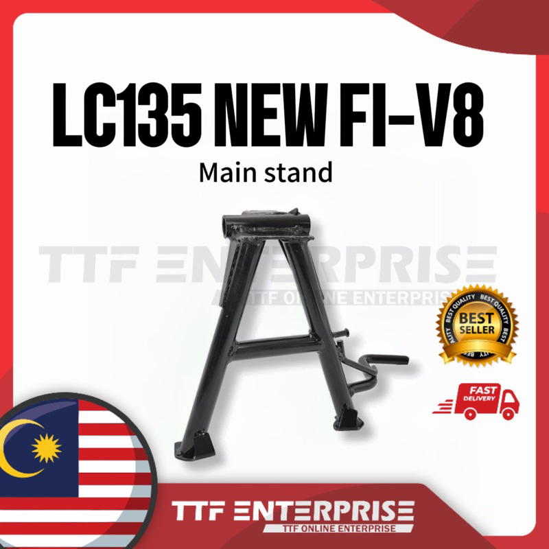 YAMAHA LC135 NEW FI-V8 MAIN STAND  TONGKAT TENGAH KAKI LC-135 NEW FI-V8 LC135