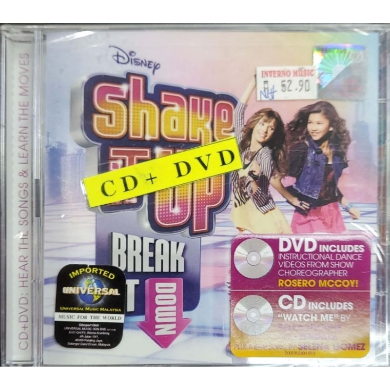 Shake It Up : Break It Down - เปรียบเทียบ (CD+DVD)