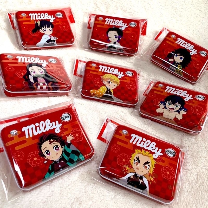Kimetsu no Yaiba Demon Slayer Ichiban Kuji Rubber Coaster Tin Candy Case