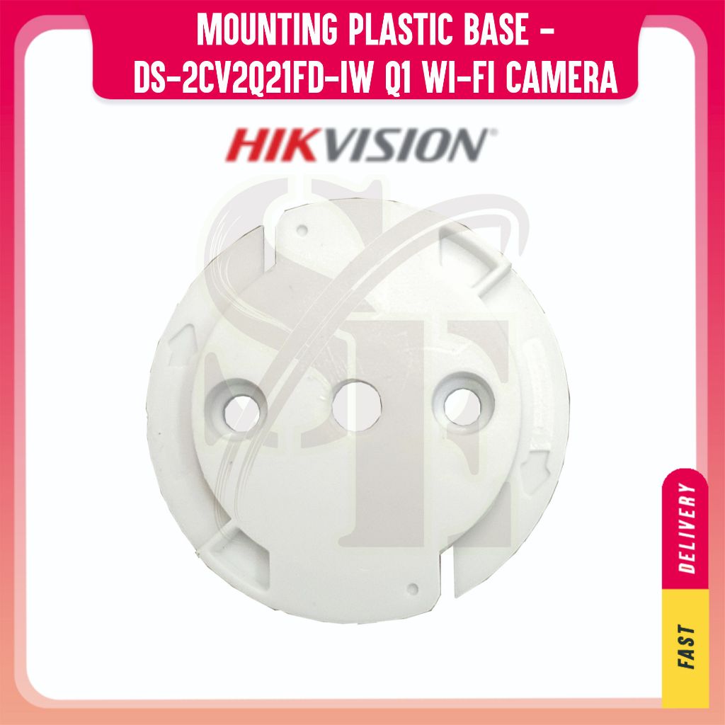 ติดตั้งกล้องฐานพลาสติกสําหรับ Hikvision DS-2CV2Q21FD-IW Q1 2MP WIFI IP เครือข่าย Pantrack 2 Way Audio กล้องวงจรปิดกล้อง
