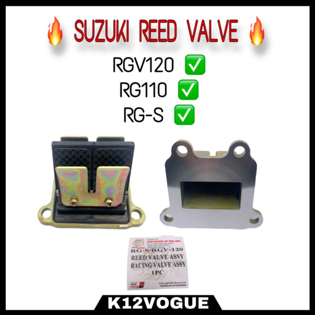SUZUKI RGV120/RG-S/RG110/RGSPORT RACING REPED VALVE ASSY RACING VALVE ASSY IPOHACING