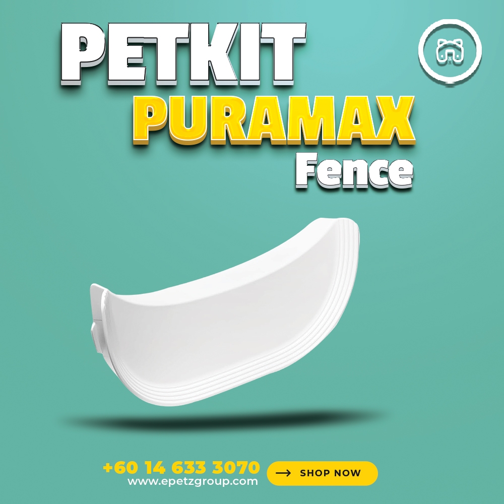 EPetz PETKIT Pura Max รั้วทางเข้ายกระดับสําหรับห้องน้ําแมวอัตโนมัติการติดตามน้อย Pagar Tandas Kucing Automatik