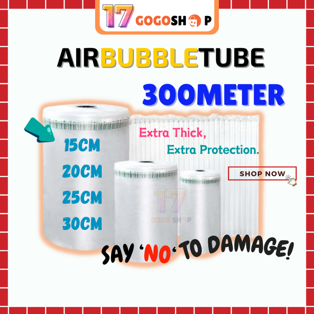 300M หนาพิเศษ Inflatable Air Bubble Wrap Bubble Wrap Inflatable Bubble Wrap buble Wrap Air Bubble Wr