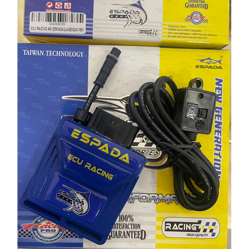 ESPADA YAMAHA SRL115FI LAGENDA 115FI 4MAP RACING ECU- (PNP = PLUG AND PLAY)