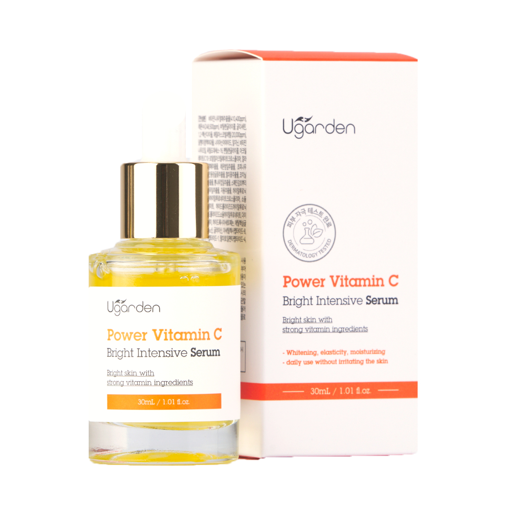 (Expiry Mar 2026) Ugarden Power Vitamin C Bright Intensive (30ml)- Skin Glow & Rejuvenating Face