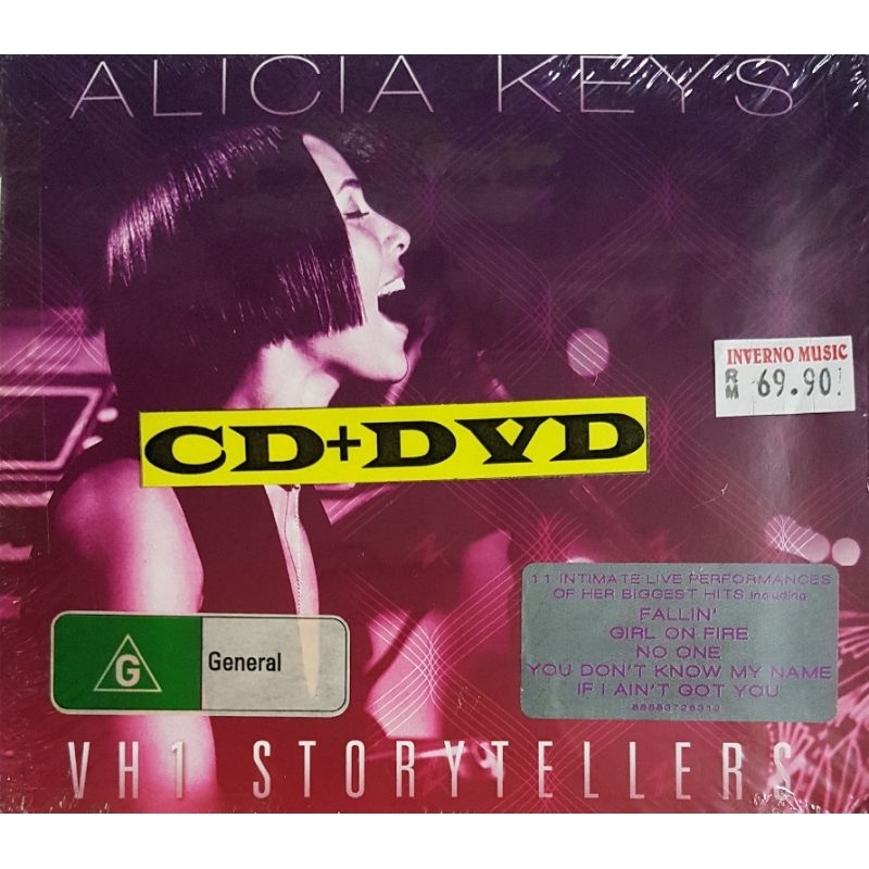 Alicia Keys - VH 1Storytellers (CD+DVD)