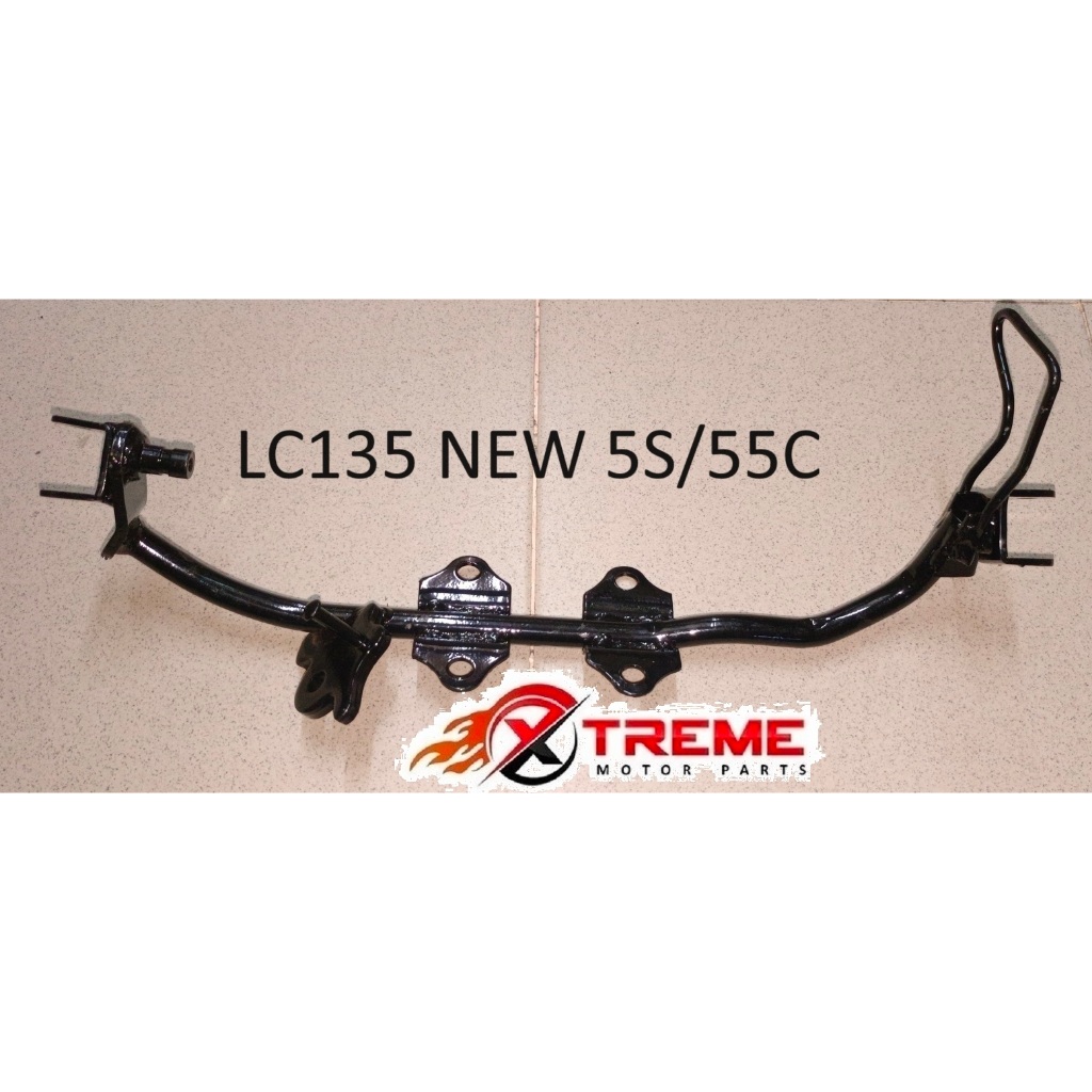 YAMAHA LC135 5S LC135 ใหม่ 55C ES ด้านหน้า STEP BAR FOOTREST STEP BAR FOLDABLE IRON BOTTOM STEP BAR
