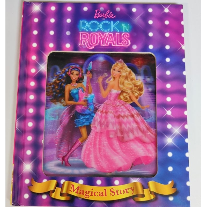 Barbie Princess English Reading Story Book Barbie Magical Adventure ของขวัญวันเกิดอนุบาล