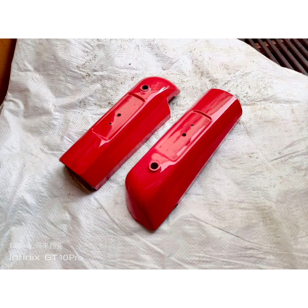 ผ้าคลุมส้อม Suzuki Best RC110.. 00K สีแดง