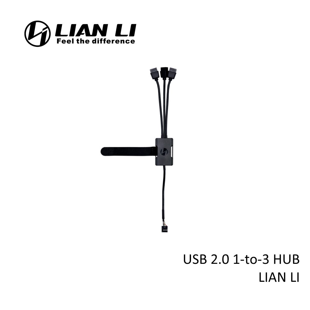 อุปกรณ์เสริม LIAN LI USB 2.0 1to-3 HUB PW-U2HB