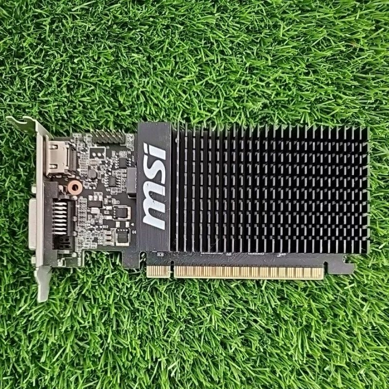 ใช้ MSI Nvidia GT 710 2GB DDR3 64Bit (N710 2GD3H LP) LOW PROFILE กราฟิกการ์ดไม่มีกล่อง