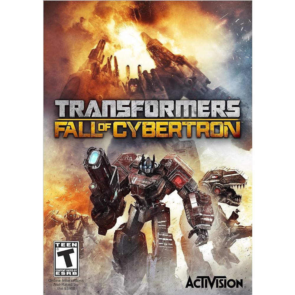 Transformers Fall of Cybertron - Offline PC Game with DVD