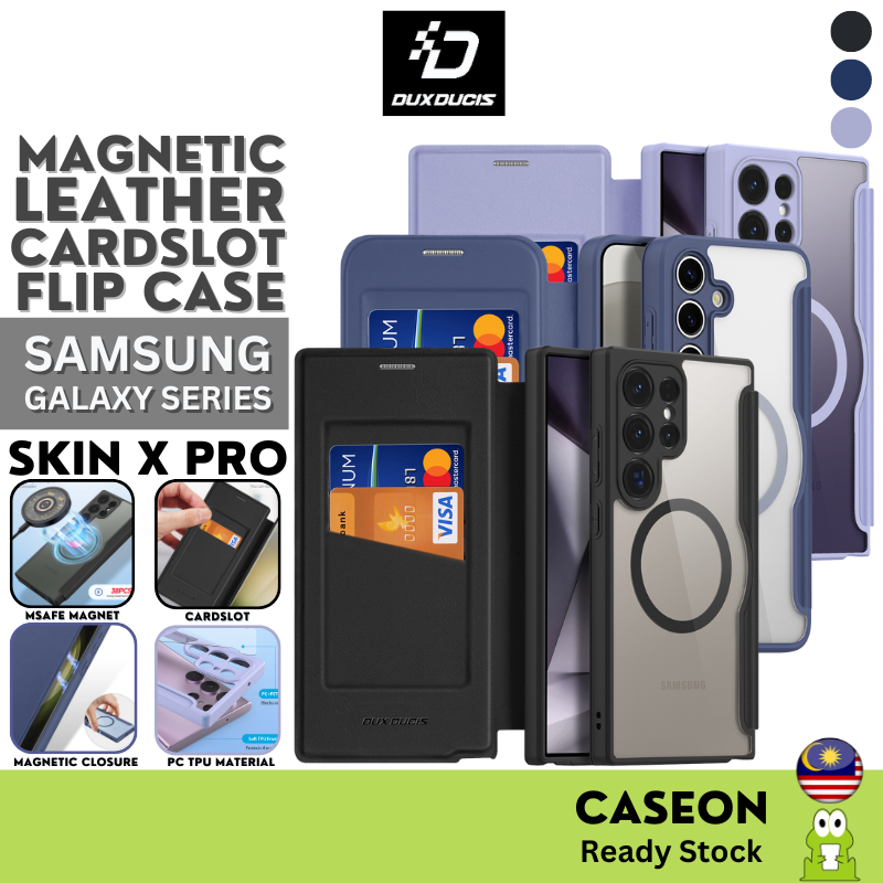 DUX DUCIS SKIN X PRO เคสโทรศัพท์แม่เหล็ก Samsung Galaxy S25 Edge S24 S23 Plus Ultra A15 A16 A36 A35 