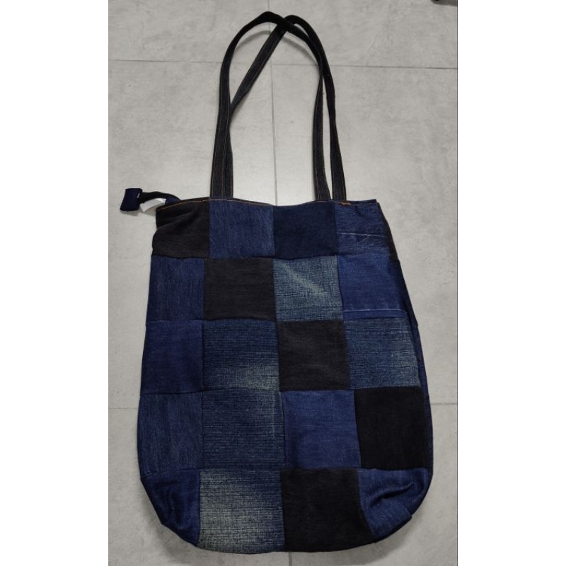 Denim Jeans Tote bag customade