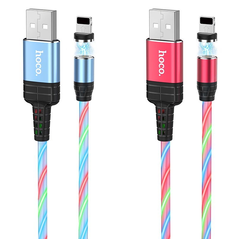 HOCO โฮโก้. ผลิตภัณฑ์ U90 สายชาร์จ Streamer สําหรับ Lightning