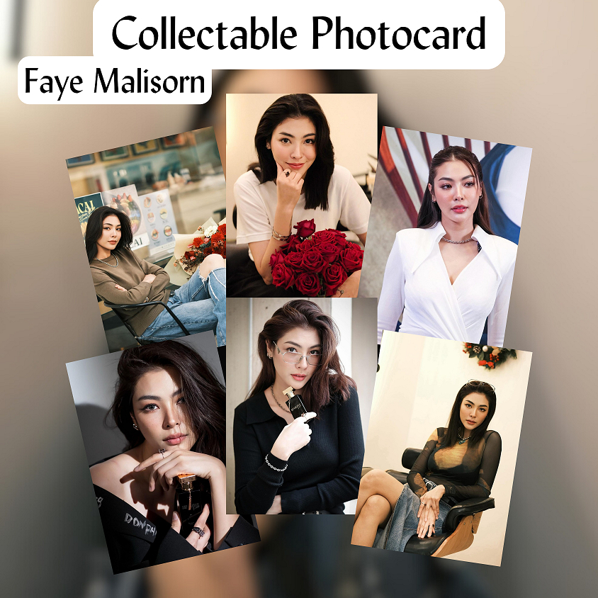 Faye Malisorn Thai Actress Blank The Series Photocard