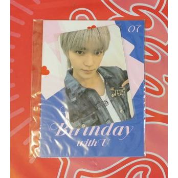 SM ARTIST BIRTHDAY CARD TAYONG NCT 127