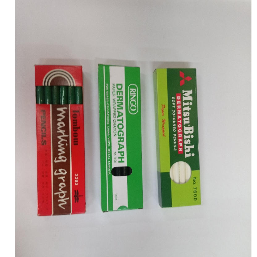 ดินสอ Dermatograph (Mitusbishi/Ringo/Tombow)