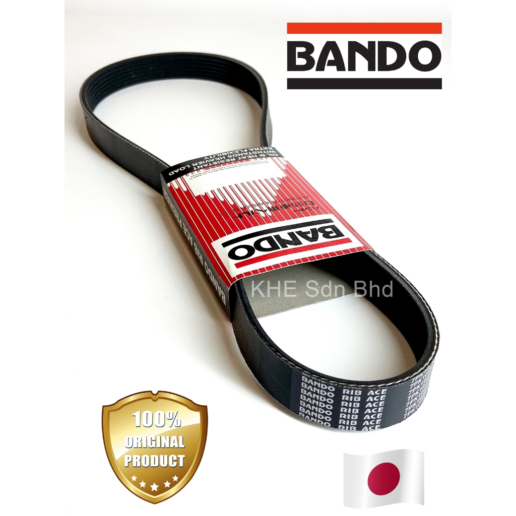 6PK1250 6PK1252 Bando Fan Belt Kereta - Proton X50 X70 S70 X90 1.5 turbo (6600176510) 6พีเค 1250 125