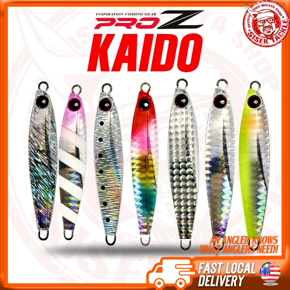 Pro z jig metal jig fishing lure jig lure kaido jig 40g 60g 80g 100g 120g