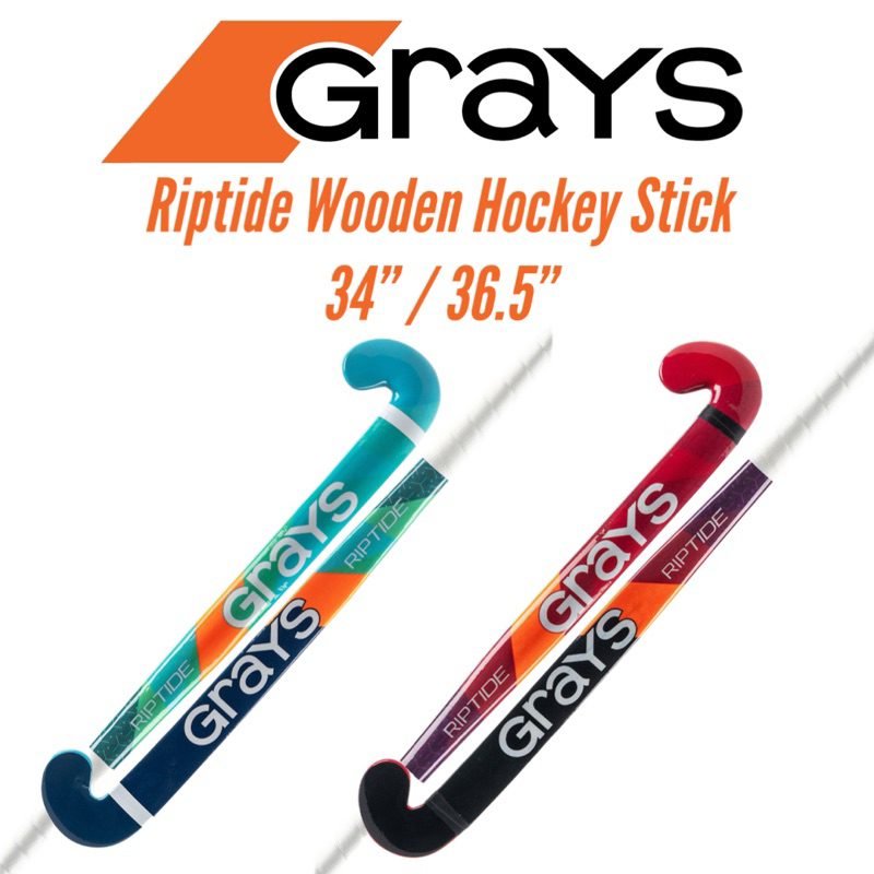 Greys 34 Junior Riptide Hockey Stick/ 36.5" อาวุโส Riptide ไม้ฮอกกี้สติ๊ก🔥🔥ไม้ฮอกกี้ฝึกซ้อม💯