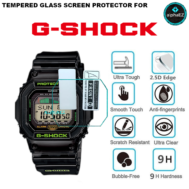 Casio G-Shock GLX-5600C-1 9H นาฬิกาป ้ องกันหน ้ าจอกระจกนิรภัย Scratch Resist DW5600 DW5610 GM5600 GWB5600