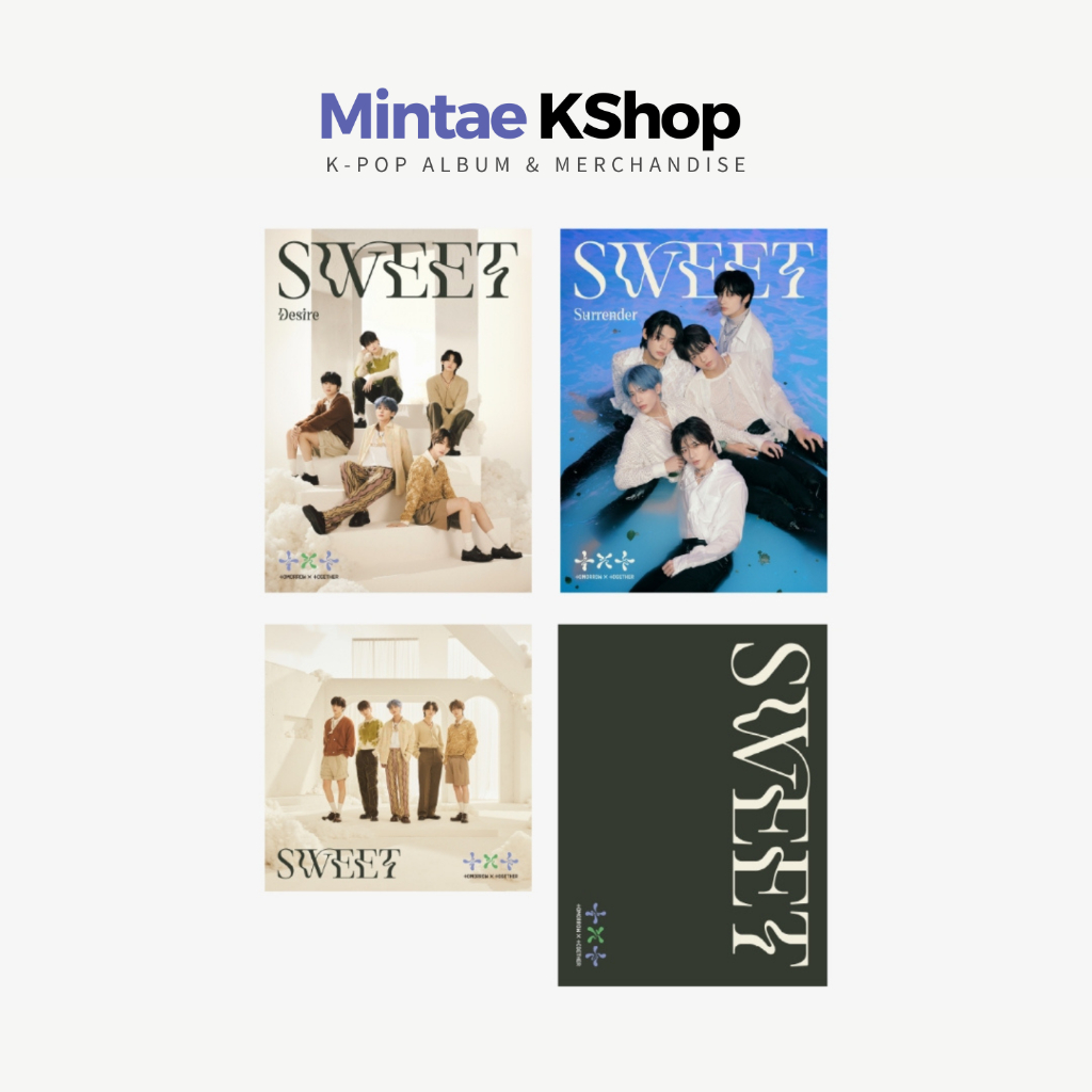 TOMORROW X TOGETHER SWEET 2ND JAPAN ALBUM TXT SWEET WEVERSE SHOP อัลบั้มอย่างเป็นทางการของญี่ปุ่น
