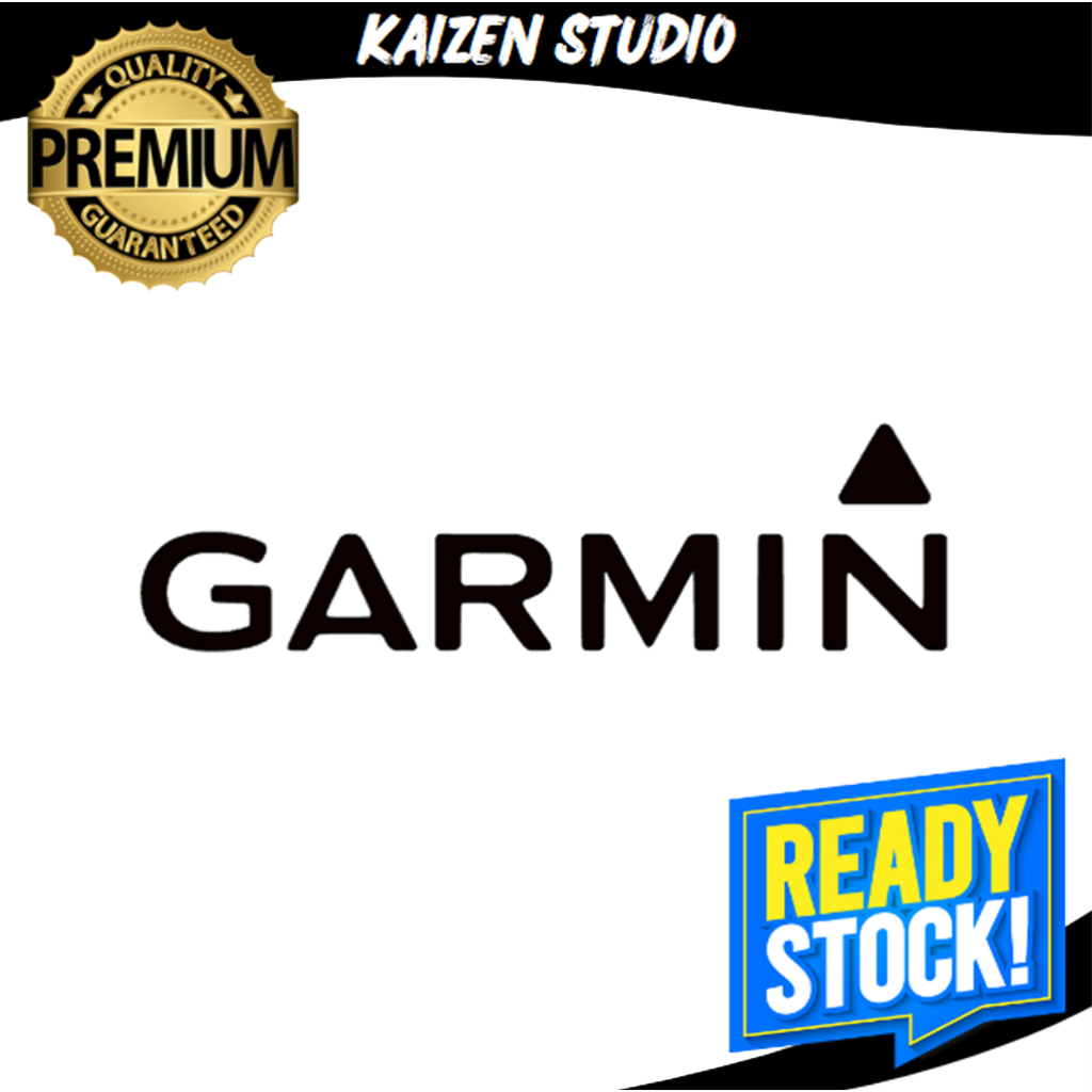 KAIZEN STUDIO GARMIN สติ๊กเกอร์ไวนิลแคมป์ปิ้งกีฬากลางแจ้ง