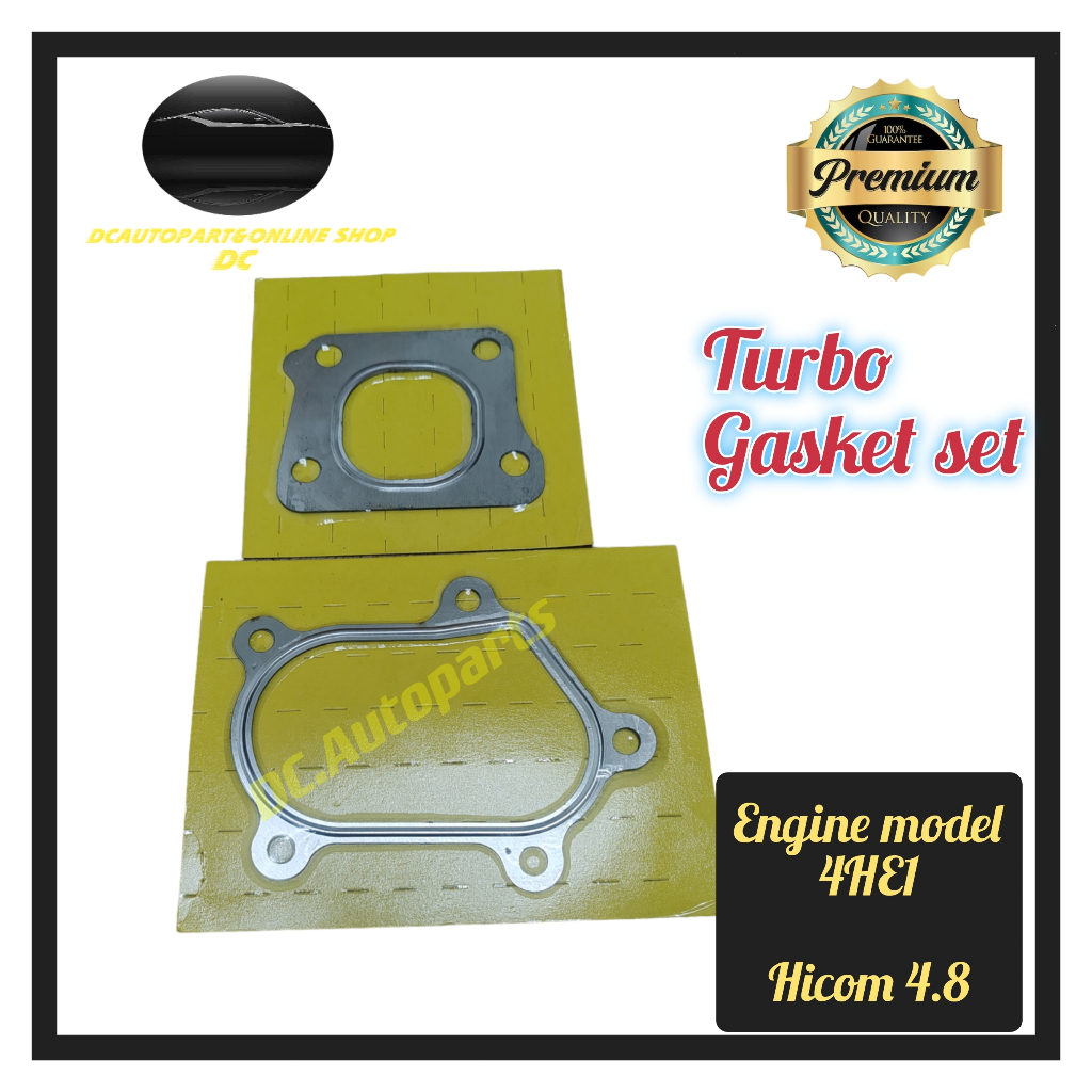 TURBO GASKET SET ISUZU HICOM 4.8 ENGINE MODEL 4HE1