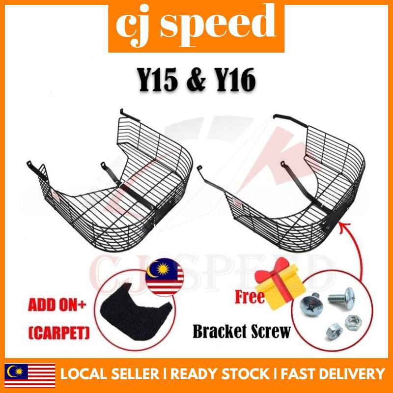 YAMAHA YSUKU Y16 Y16ZR Y16Z Y15 Y15Z Y15ZR BASKET BAKUL BESI RAGA CARPET ฟรี SCREW